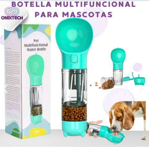 Botella Multifuncional Para Mascotas
