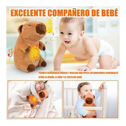 Capibara que respira